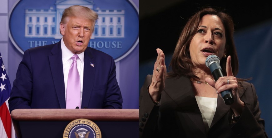 Kamala Harris lidera ligeramente en encuestas a un mes de las elecciones presidenciales 2024