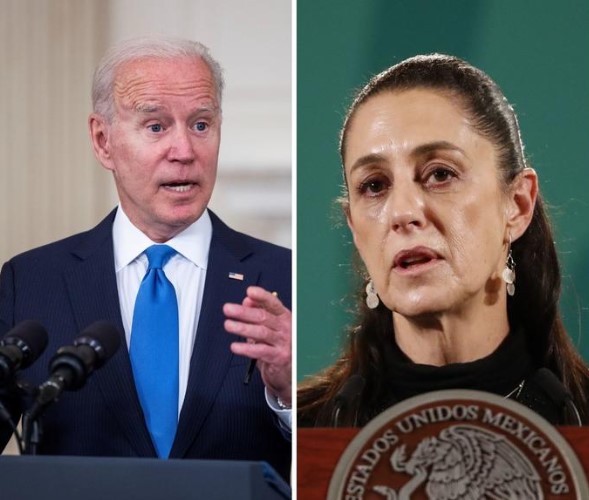 Sheinbaum no tiene planes de reunirse con Biden antes de las elecciones de Estados Unidos