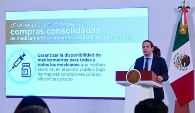 México implementa el mayor modelo de compra consolidada de medicamentos para 2025-2026