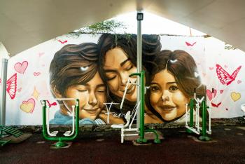 Clara Brugada inaugura la primera etapa de la rehabilitación del Paseo Cri-Cri en Magdalena Contreras