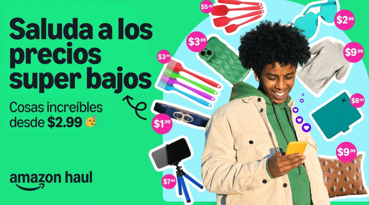 Amazon lanza Haul: la nueva tienda que compite con Shein y Temu