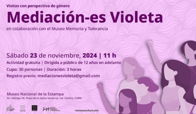 Mediación-es Violeta: Actividades culturales contra la violencia de género
