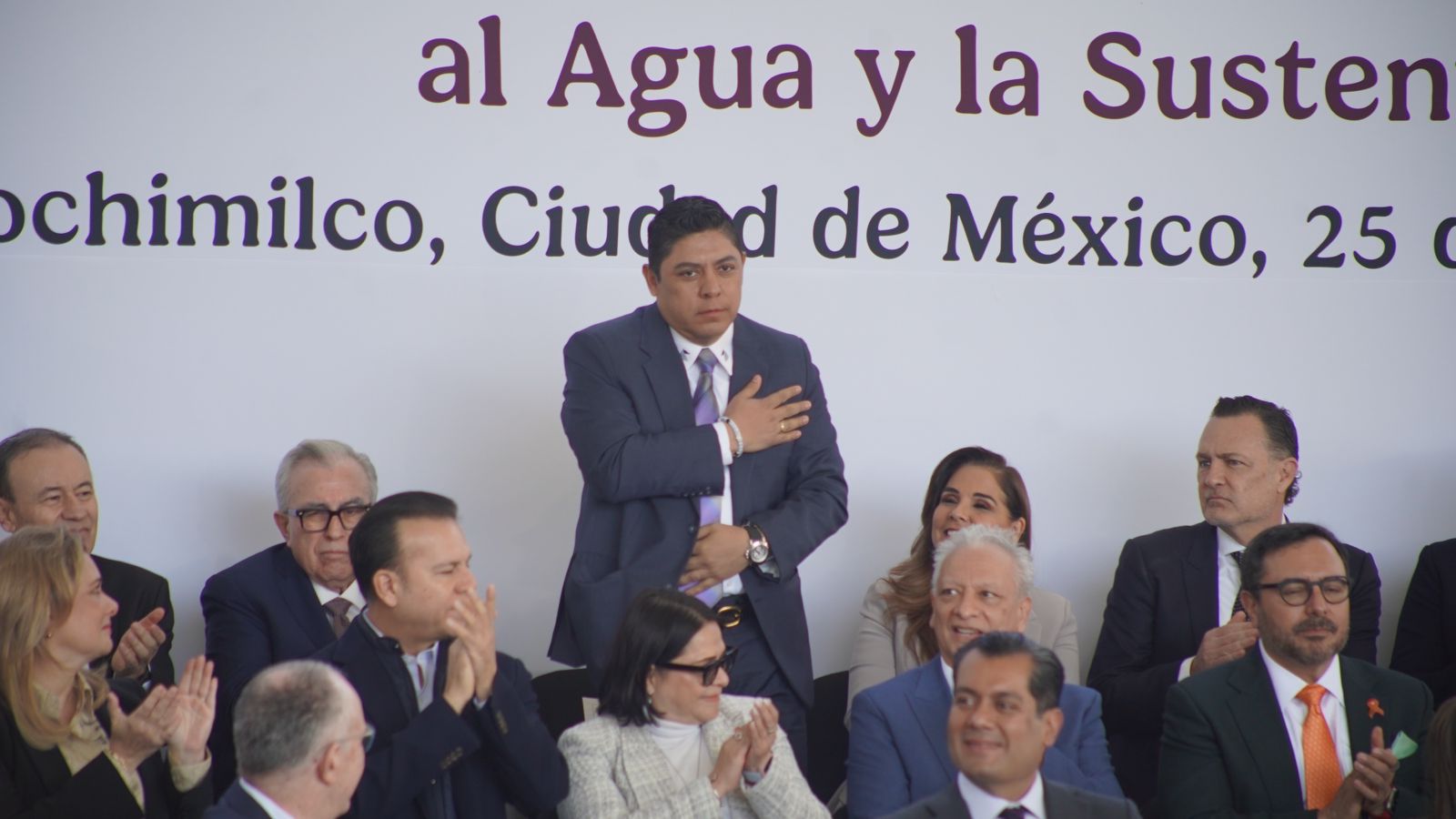 Ricardo Gallardo firma acuerdo nacional para garantizar el derecho humano al agua en SLP