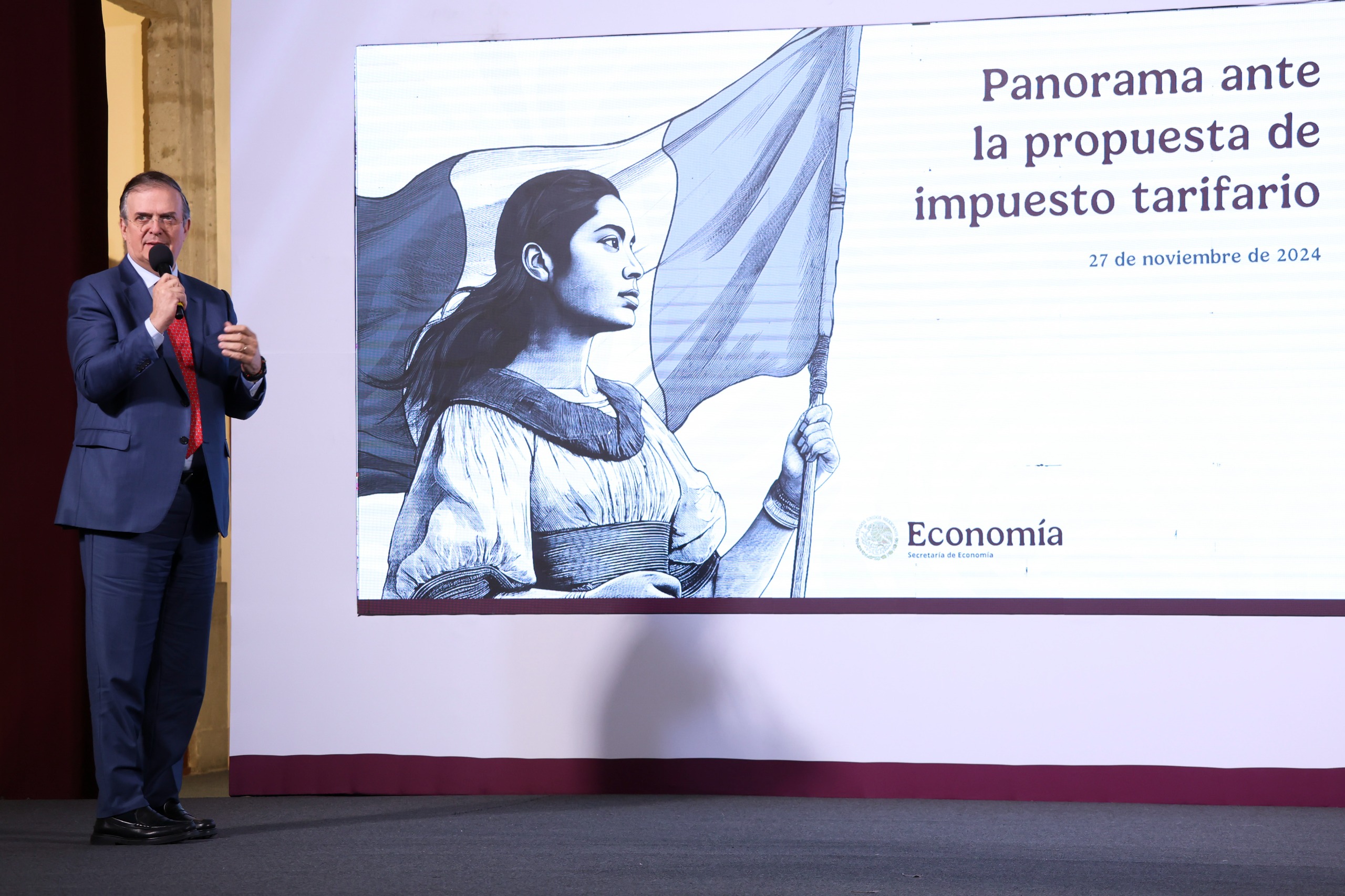 Marcelo Ebrard advierte que aranceles de Trump afectarían a empresas y empleos en EE.UU.