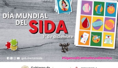 México refuerza acciones contra el VIH y sida en el Día Mundial del Sida 2024