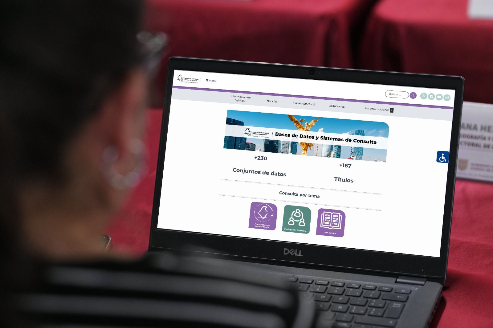 Publica IECM Sitio de Bases de Datos y Sistemas de Consulta de elecciones y ejercicios de Participación Ciudadana