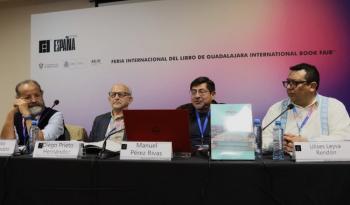 Presentación de "Tren Maya. Por las vías de la transformación" en la FIL Guadalajara
