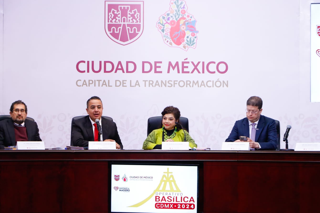 Operativo Basílica de Guadalupe protegerá a 12 millones de visitantes con innovaciones de seguridad