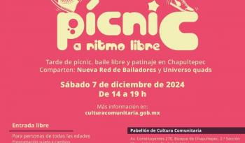 Pabellón de cultura comunitaria invita a jornada de baile y convivencia