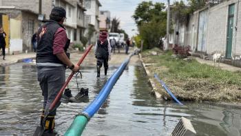 Retira GEM mil 500 toneladas de azolve tras temporada de lluvias 2024