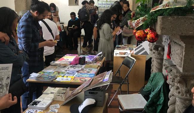 Mercadito literario de invierno y Festival Fanzinomaquia destacan en el Centro Xavier Villaurrutia
