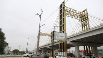 Ricardo Gallardo entrega puente vehicular en circuito potosí con inversión récord