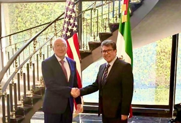Ricardo Monreal y Ken Salazar destacan relación bilateral México-Estados Unidos