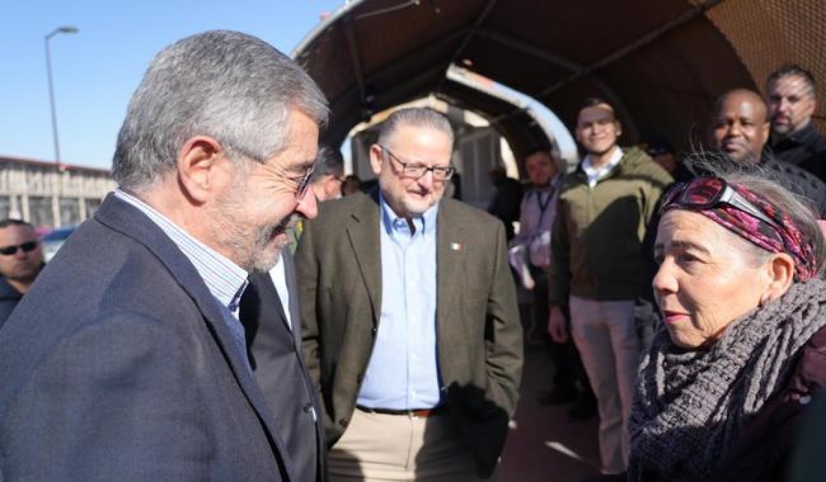 Canciller Juan Ramón de la fuente reafirma compromiso con migrantes mexicanos en Estados Unidos