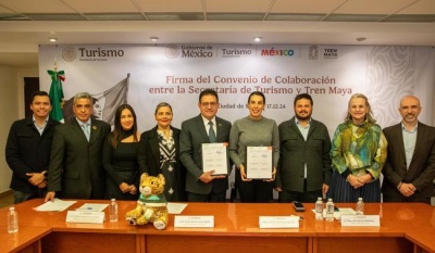 Sectur y tren maya firman convenio para impulsar el turismo sostenible en México