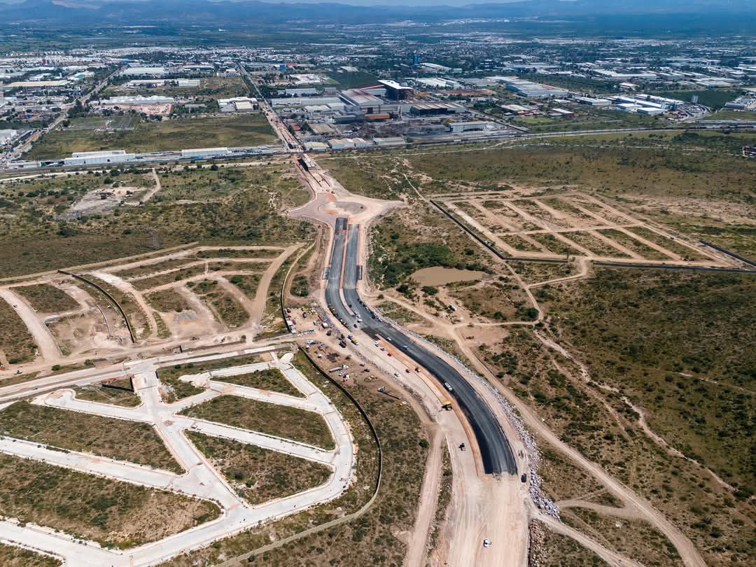 Ricardo Gallardo cierra el 2024 con obras clave: puente en Circuito Potosí y Vía Alterna