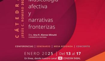 Cátedra Jesús C. Romero 2024: música, afectividad y narrativas fronterizas