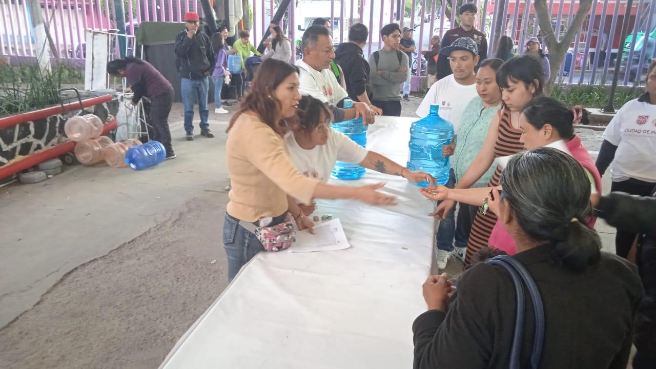 Inicia distribución de garrafones del programa Agua Bienestar en la Ciudad de México