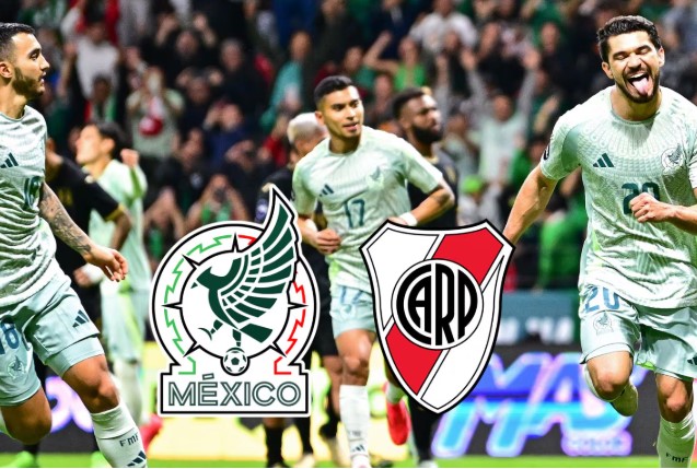 Selección mexicana enfrentará a River Plate y al Inter de Porto Alegre en gira por Sudamérica