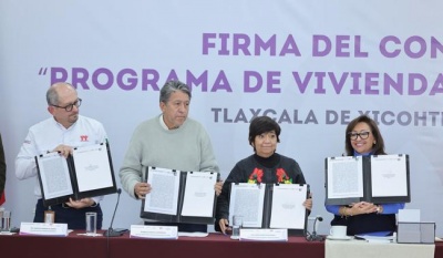 Tlaxcala fortalece el acceso a vivienda adecuada con más de 12 mil acciones para familias vulnerables
