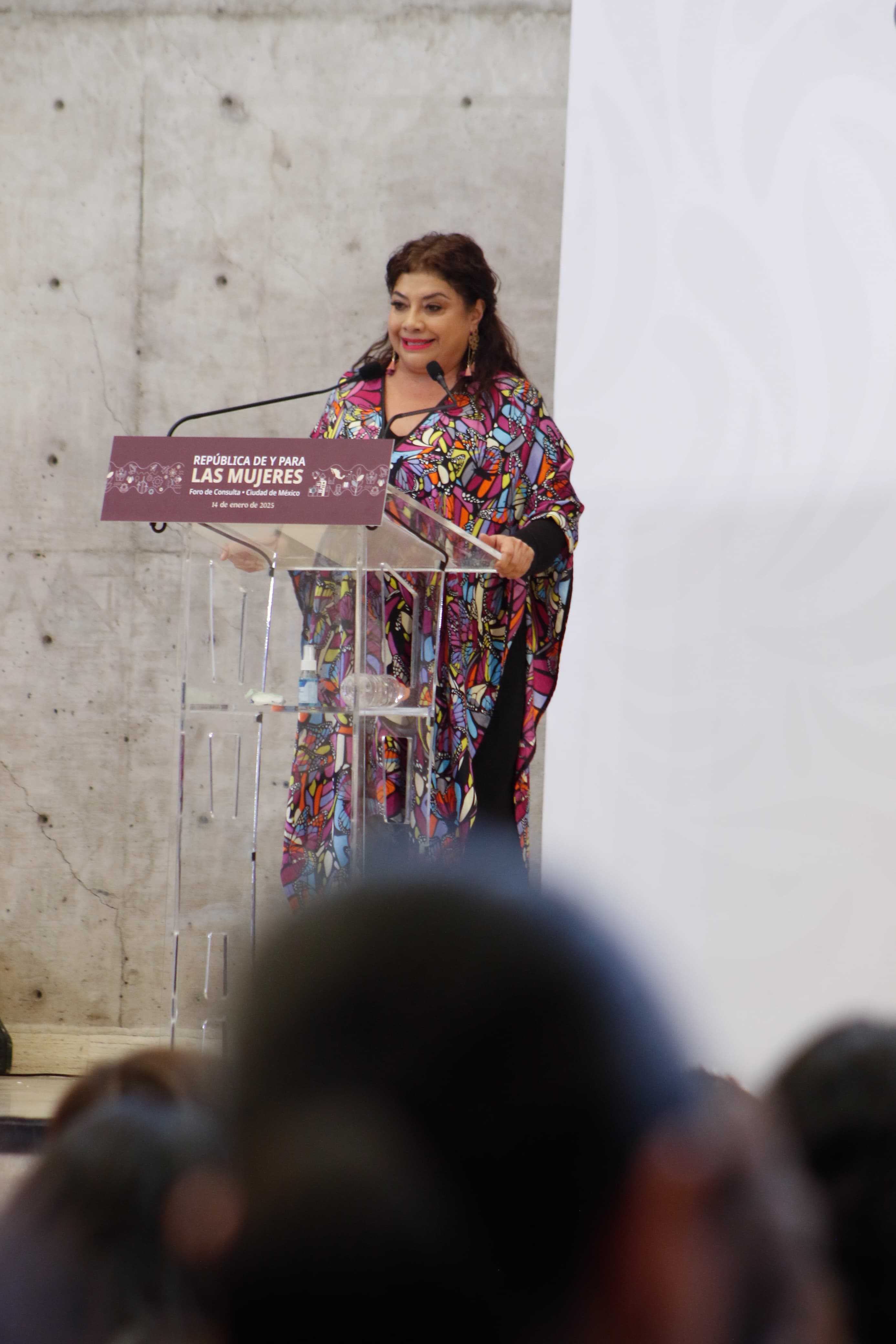 Clara Brugada impulsa derechos de las mujeres en foro del Plan Nacional de Desarrollo