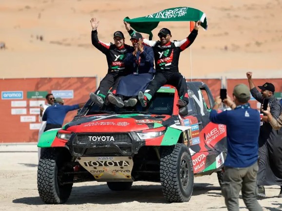 Sanders gana el Dakar 2025 en motos