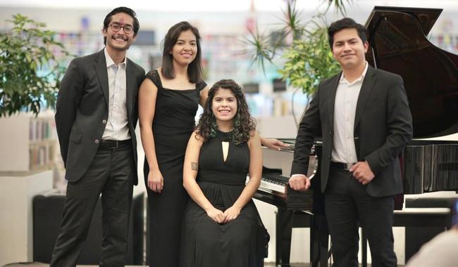 Ensamble de pianos de la orquesta escuela Carlos Chávez inicia 2025 con recitales únicos