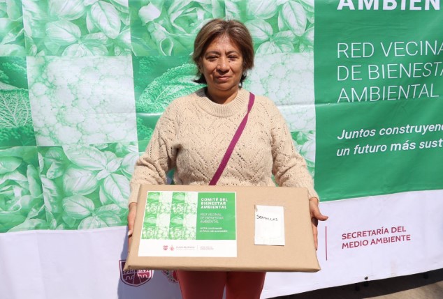 Gobierno de la CDMX fomenta huertos urbanos con los Comités del Bienestar Ambiental