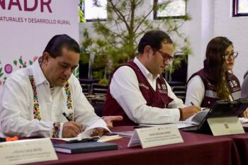 Firman convenio para fortalecer la prevención y combate de incendios forestales en la Ciudad de México
