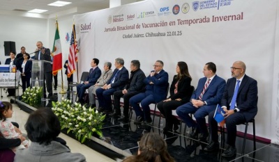 Ciudad Juárez impulsa campaña binacional de vacunación para prevenir enfermedades respiratorias