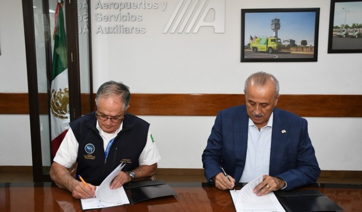 ASA y GACM firman convenio para fortalecer la aviación en México