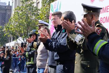 Heroico Cuerpo de Bomberos de la Ciudad de México celebra 169 años de servicio