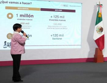 Programa Nacional de Vivienda para el Bienestar: meta de 50 mil viviendas en 2025