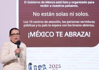Gobierno de México implementa "México te abraza" para recibir a migrantes repatriados