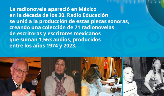 Colección de radionovelas de Radio Educación ingresa al Registro Memoria del Mundo de la UNESCO