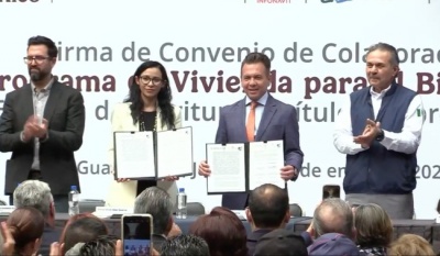 Firman convenio para impulsar el Programa de Vivienda para el Bienestar en Jalisco