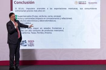 Marcelo Ebrard advierte impacto de aranceles de Trump en consumidores de EE.UU.