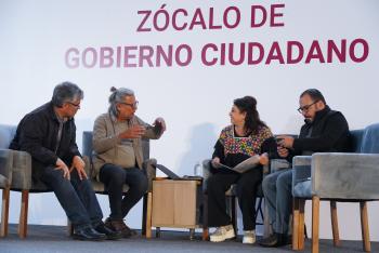 Zócalo de Gobierno Ciudadano atiende más de 1,600 solicitudes en su jornada 14