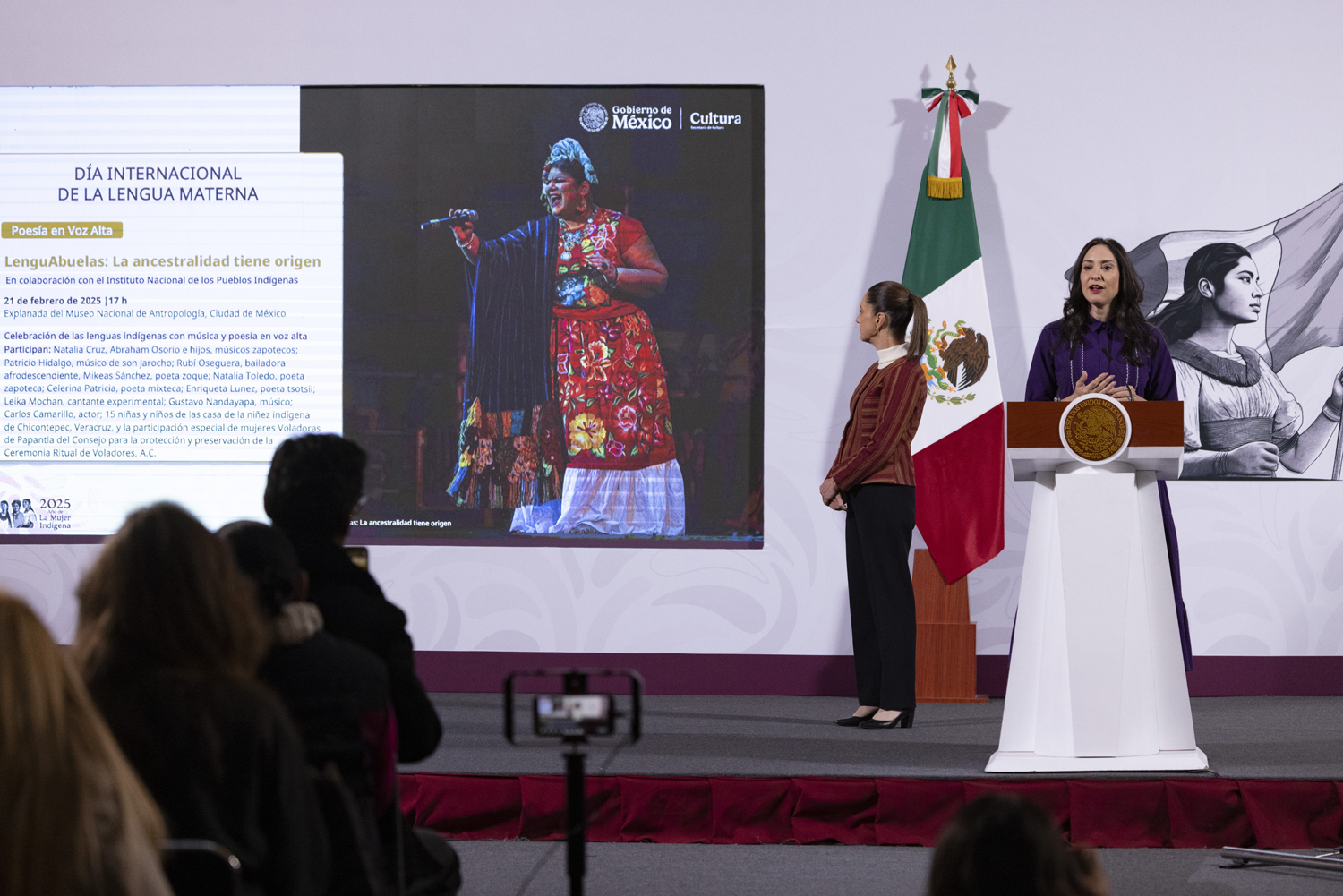 Instituciones culturales impulsan el Día Internacional de la Lengua Materna con enfoque de género