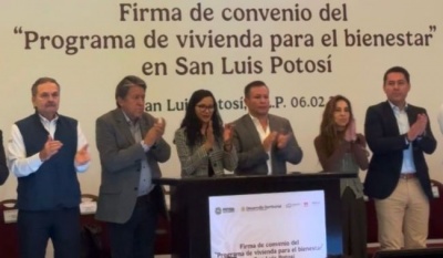 San Luis Potosí tendrá más de 30 mil viviendas con el Programa de Vivienda para el Bienestar