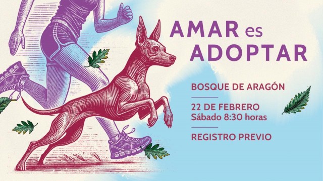 Organizan carrera 'Amar es Adoptar' para fomentar la adopción y el cuidado responsable de animales