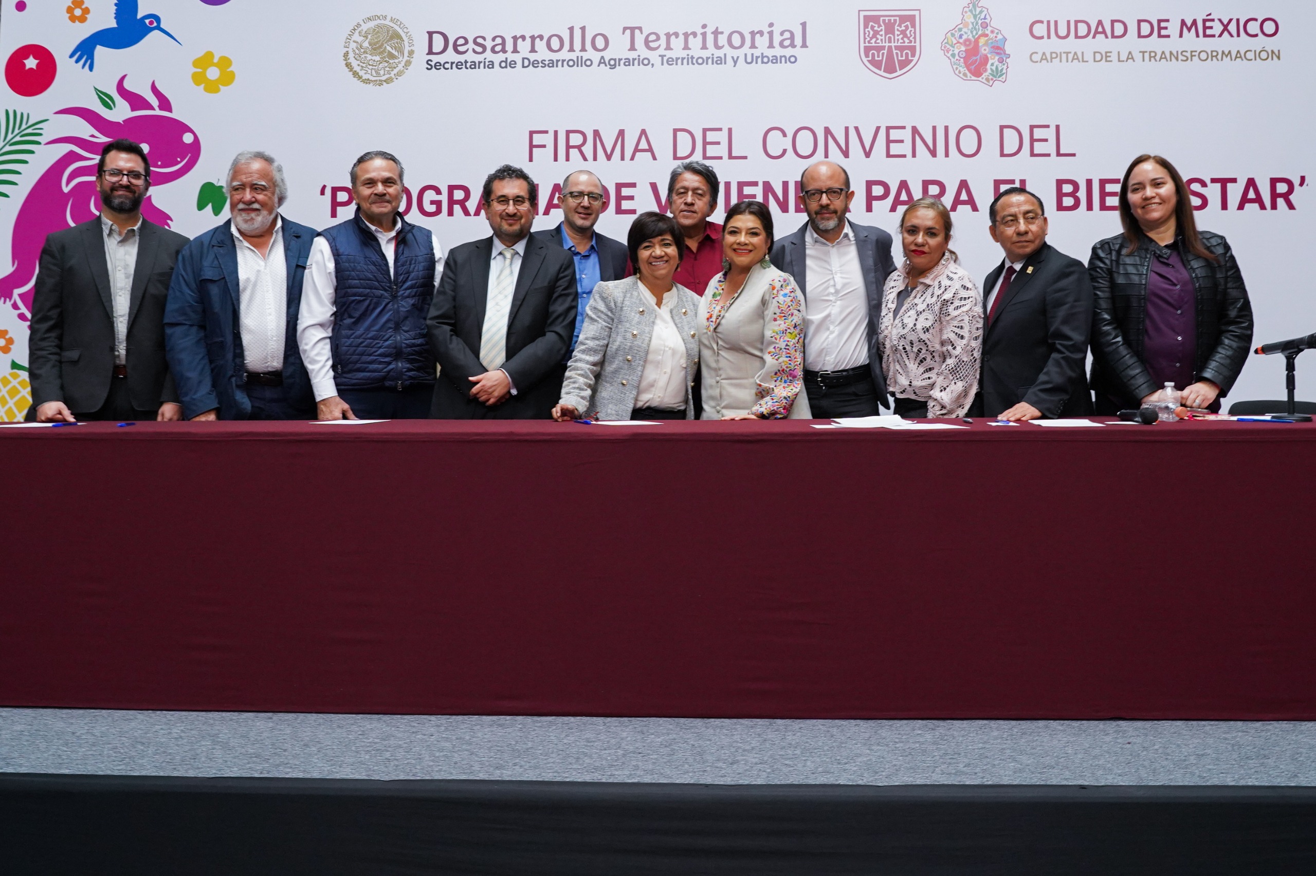 Gobierno de la Ciudad de México firma convenio para impulsar más de 30 mil viviendas asequibles