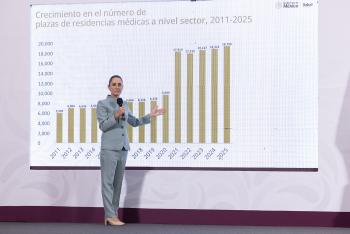 México fortalece formación y contratación de médicos especialistas