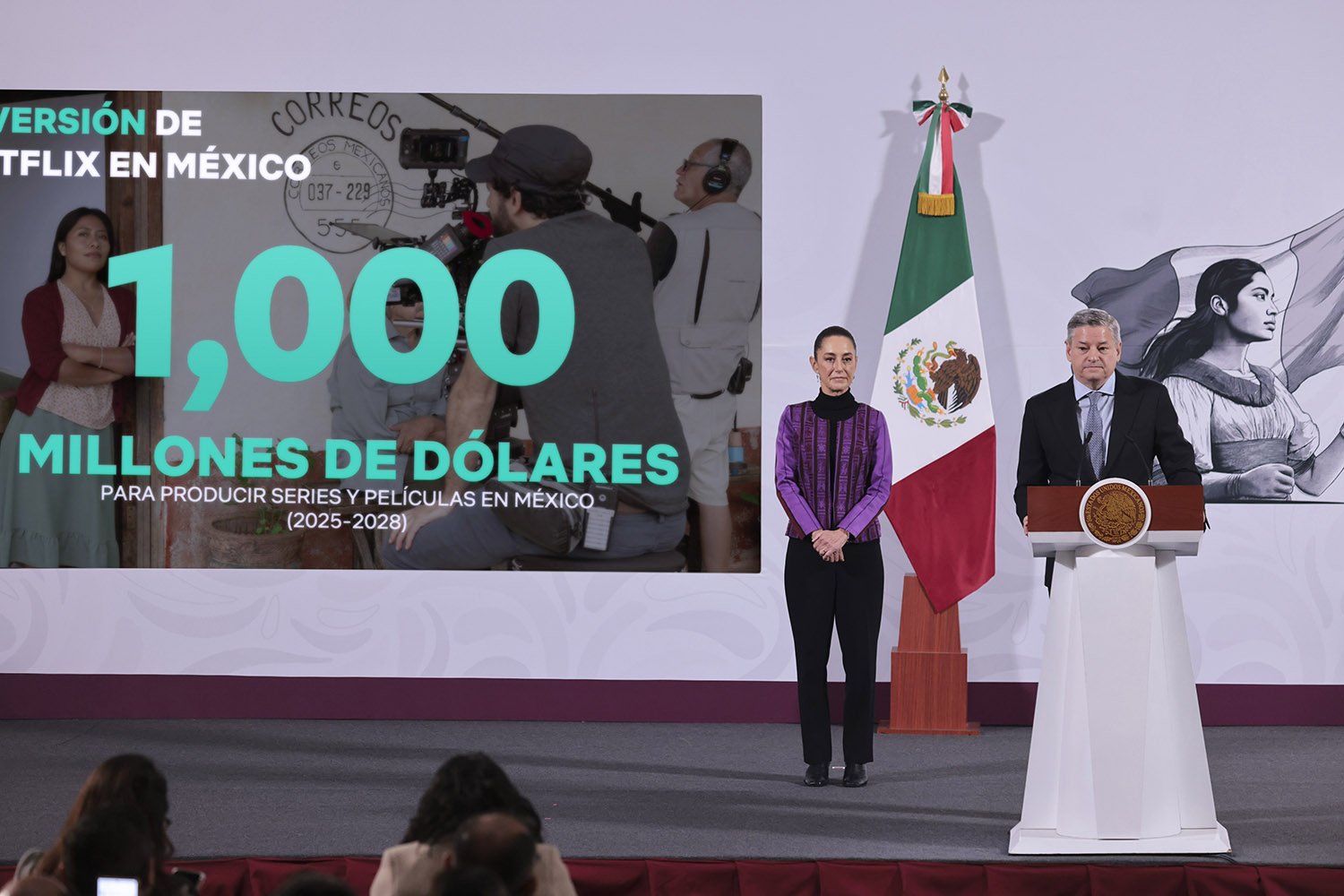 Apoyo a los talentos nacionales: acuerdo de colaboración en Estudios Churubusco