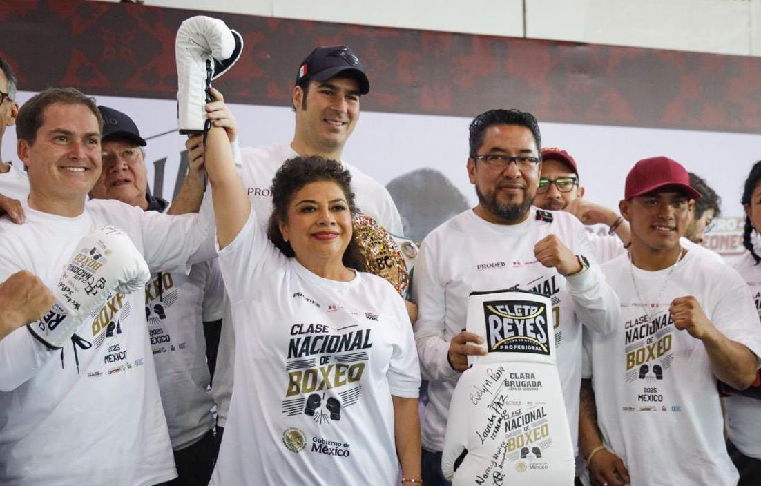 CDMX se prepara para la Clase Nacional de Boxeo 2025 'Boxeando por la Paz'