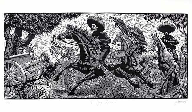 Museo Nacional de la Estampa celebra el legado de Emiliano Zapata con conversatorio y arte gráfico