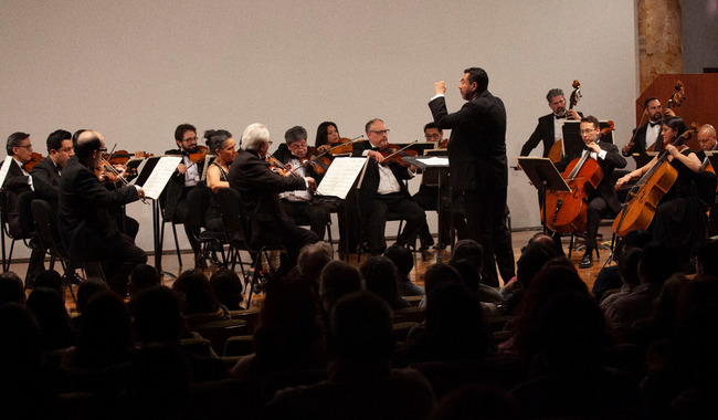 Orquesta de Cámara de Bellas Artes estrena El Fénix y la Tórtola de Francisco Ladrón de Guevara