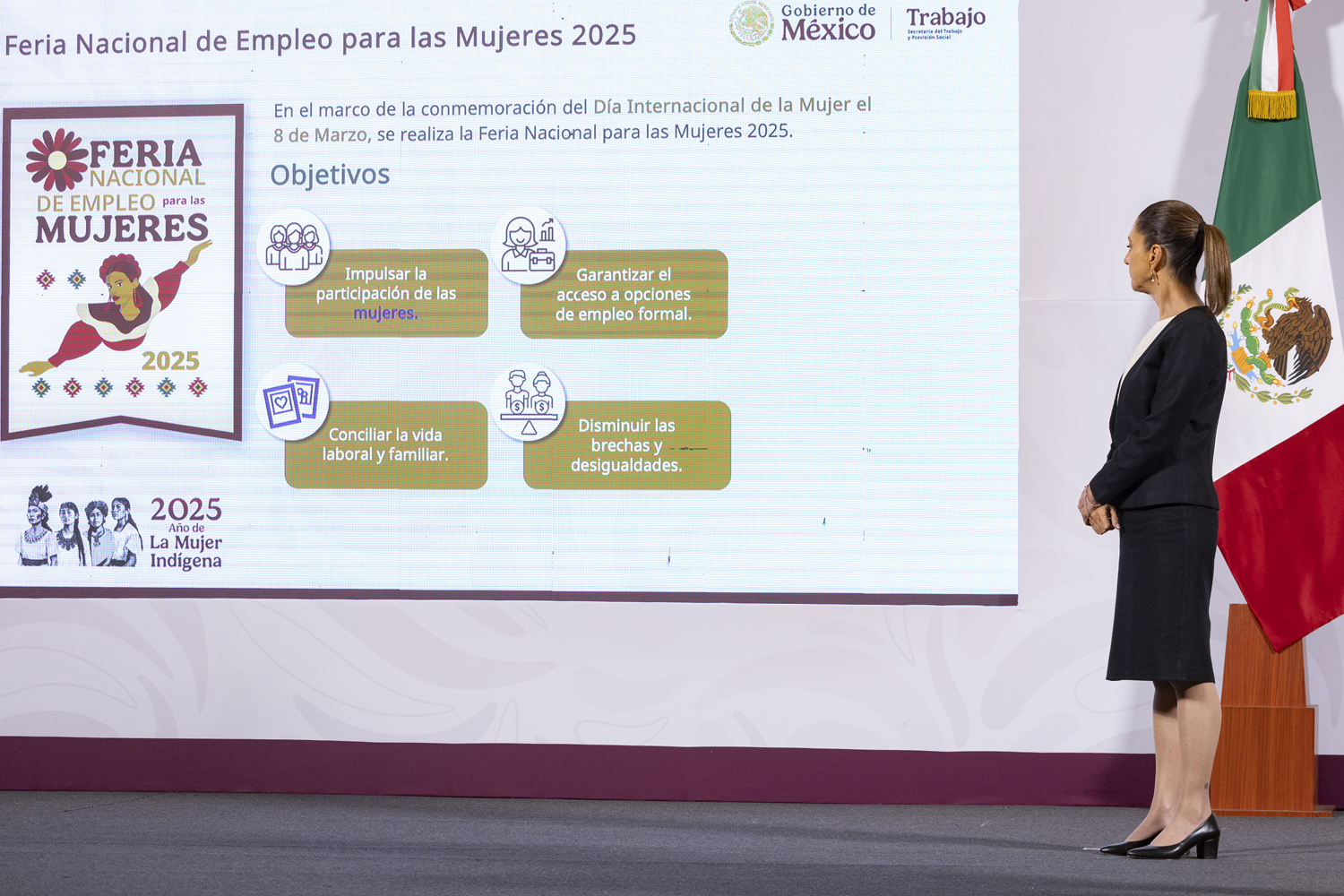 Feria Nacional de Empleo: oportunidades para las mujeres durante marzo