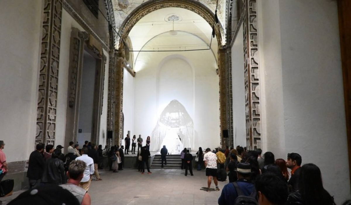 La Casa, La Enagua. Un Tejido Sonoro Para Habitar: La Nueva Instalación De Alexia Miranda En Ex Teresa Arte Actual