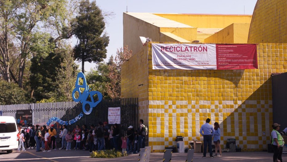 Reciclatrón 150 en el Papalote Museo del Niño recolecta más de 14 toneladas de residuos electrónicos